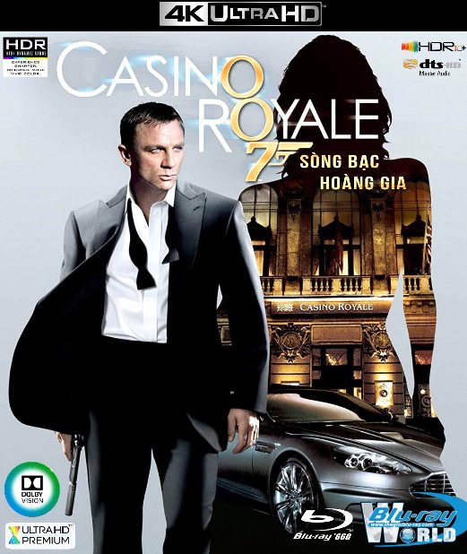 4KUHD-497. Casino Royale 007 - Sòng Bạc Hoàng Gia 4K-66G (DTS-HD MA 5.1 - DOLBY VISION)